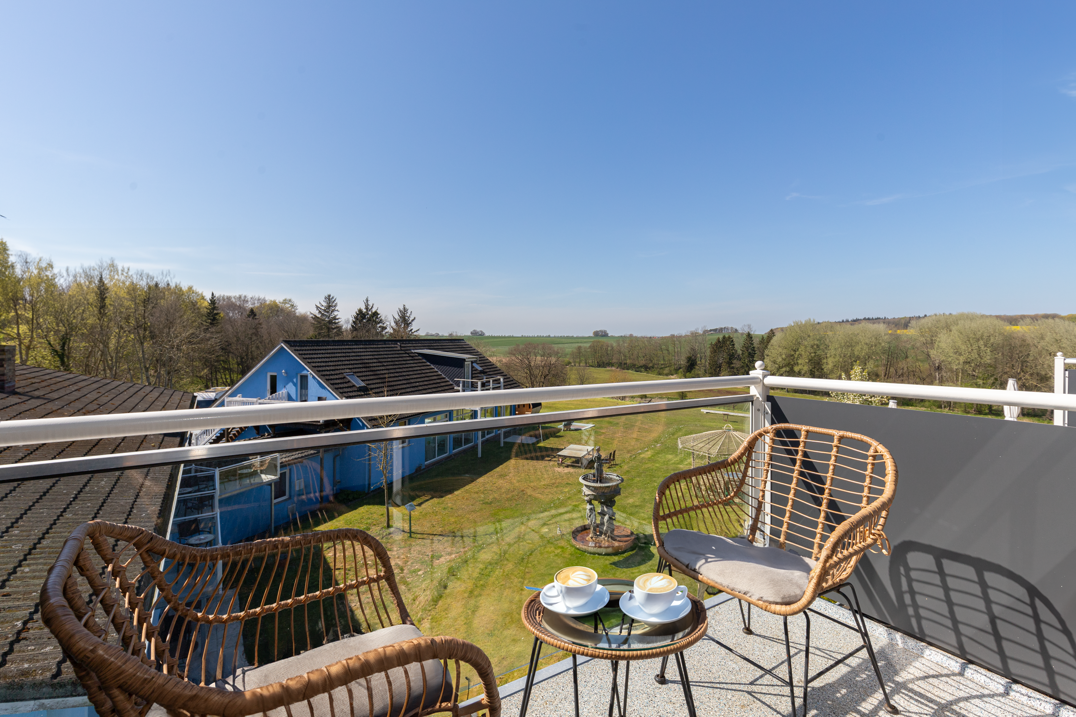 Balkon und wunderschöne Aussicht im Hotel Klaus Störtebeker